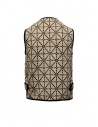 Gilet Kapital beige e nero con tascheshop online gilet uomo