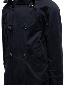 Cappotto Kapital nero con chiusure multiple cappotti uomo prezzo