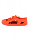 Melissa + Vivienne Westwood Anglomania orange sneaker shop online womens shoes