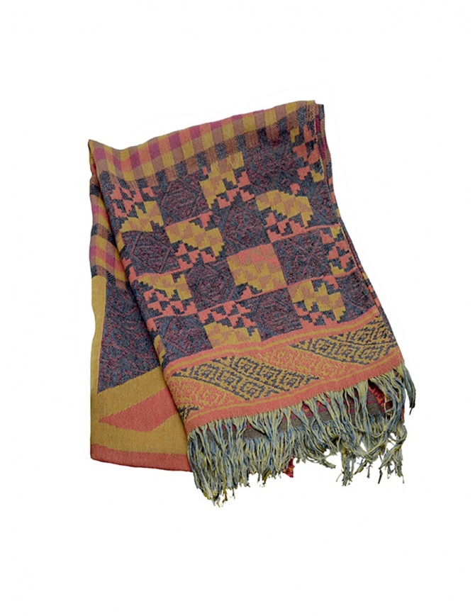 Kapital scarf geometric pink K1407XG412 PINK scarves online shopping