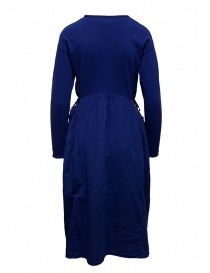 Kapital long sleeve electric blue cotton dress