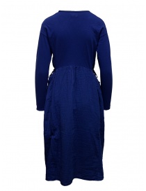 Kapital long sleeve electric blue cotton dress