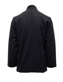 Cappotto Kapital blu navy fodera stampata prezzo