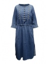 Kapital indigo long dress with golden buttons buy online K1903OP017 PRO