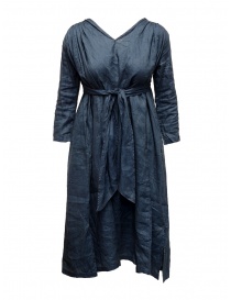 Womens dresses online: Kapital indigo dress with ribbons