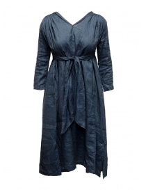 Womens dresses online: Kapital indigo dress with ribbons