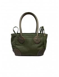 Kapital khaki bag with smiley price