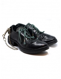 Calzature uomo online: Carol Christian Poell scarpe Oxford AM/2597 in verde scuro
