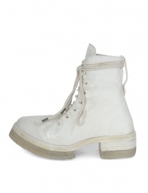 Carol Christian Poell white combat boots with laces buy online