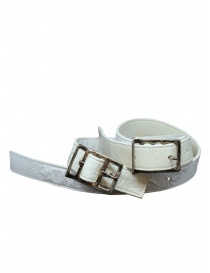 Carol Christian Poell double white belt AF/0982-IN PABER-PTC/01 order online