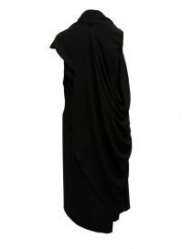 Marc Le Bihan black dress with multiple closures