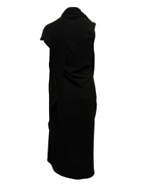 Marc Le Bihan black dress with multiple closures womens dresses buy online
