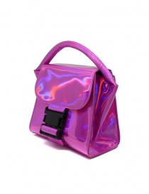 Zucca Small Buckle laminated pink bag buy online
