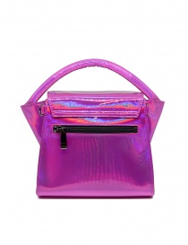 Zucca Small Buckle laminated pink bag price