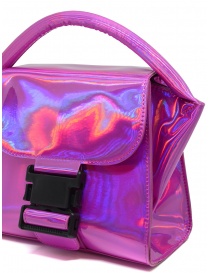 Zucca Small Buckle laminated pink bag bags buy online