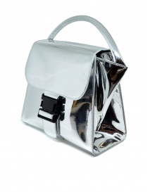 Zucca silver bag with buckle buy online
