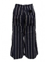Pantaloni Kapital cropped blu navy a strisce K1905LP189 NAVY prezzo