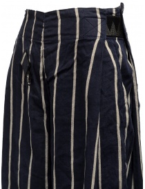 Kapital navy striped cropped trousers womens trousers price