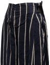 Pantaloni Kapital cropped blu navy a strisce prezzo K1905LP189 NAVYshop online