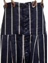 Kapital navy blue striped dungarees K1905OP191 NAVY price