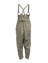 Kapital beige and light blue striped salopette shop online womens trousers