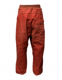 Pantaloni Kapital rossi con fibbia prezzo
