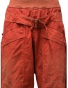 Pantaloni Kapital rossi con fibbia K1904LP130 RED acquista online
