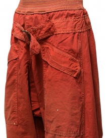 Pantaloni Kapital rossi con fibbia pantaloni uomo prezzo