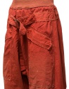Pantaloni Kapital rossi con fibbia prezzo K1904LP130 REDshop online