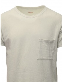 T-shirt Kapital color crema con taschino prezzo