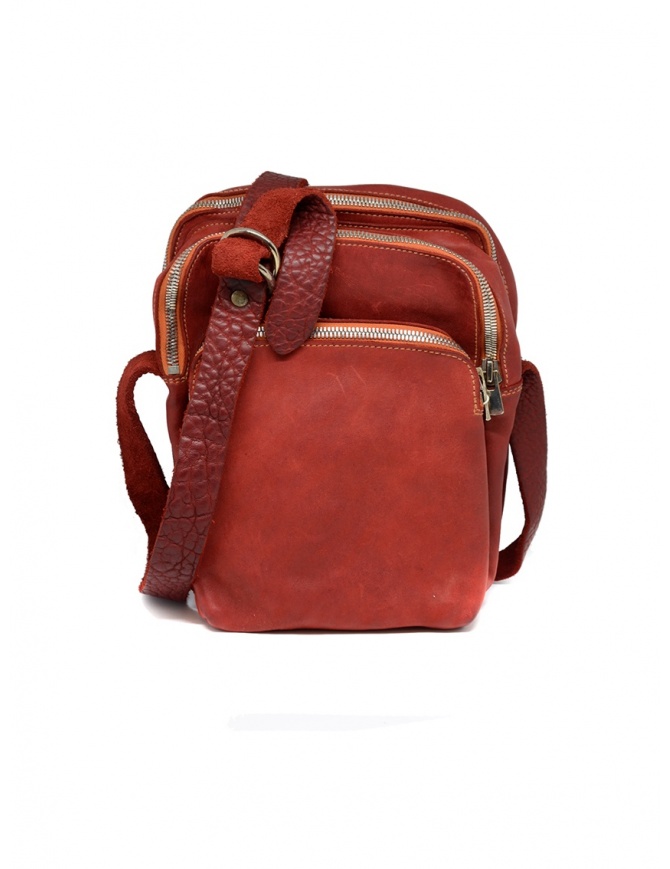 Guidi red BR0 bag in horse leather BR0 SOFT HORSE FULL GRAIN 1006T bags online shopping