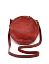 Guidi CRB00 crossbody round bag in red horse leather buy online CRB00 SOFT HORSE FG 1006T