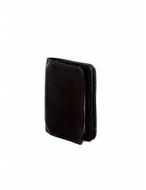 Guidi C8 small wallet in black kangaroo leather price