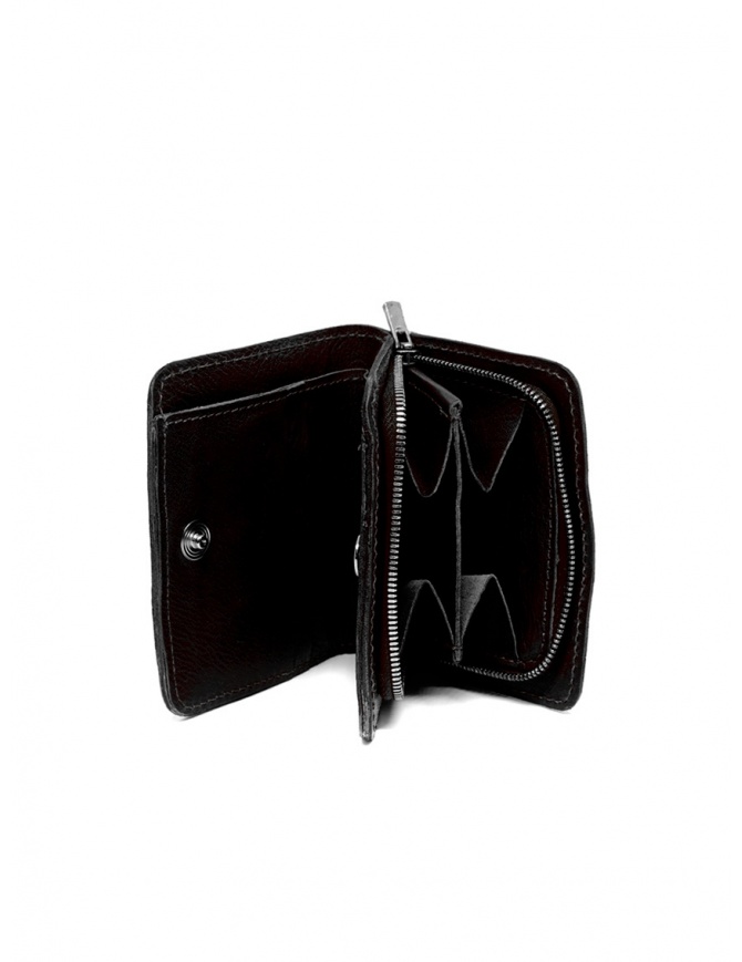 Guidi C8 small wallet in black kangaroo leather C8 KANGAROO FULL GRAIN BLKT wallets online shopping