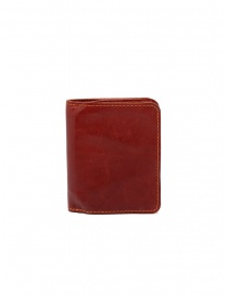 Guidi C8 1006T portafoglio piccolo rosso in pelle di canguro prezzo