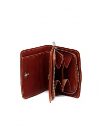 Wallets online: Guidi C8 1006T wallet in red kangaroo leather