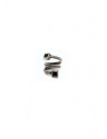 Anello Guidi a spirale in argento con quadratishop online preziosi