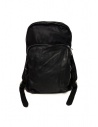 Guidi SP05 black expandable backpack in horse leather and nylon SP05 SOFT HORSE FG+NYLON BLKT price