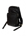 Guidi SP05 black expandable backpack in horse leather and nylon buy online SP05 SOFT HORSE FG+NYLON BLKT
