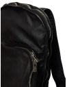 Guidi SP05 black expandable backpack in horse leather and nylon price SP05 SOFT HORSE FG+NYLON BLKT shop online