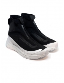 Sneakers alta 11 by Boris Bidjan Saberi nera e bianca 15 11xS C BAMBA2 BLACK/WHITE