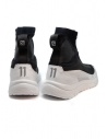 11 by Boris Bidjan Saberi black and white high-top sneakers 15 11xS C BAMBA2 BLACK/WHITE price