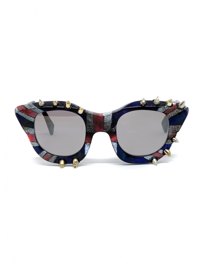 Occhiali da sole Kuboraum Maske U10 God save the Queen U10 45-24 BM GQ Bsilver occhiali online shopping