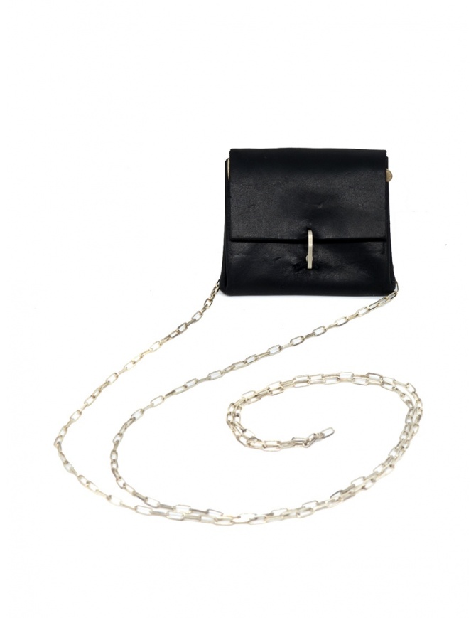M.A+ small black leather wallet necklace A-B7201 VA 1.0 BLACK jewels online shopping