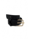 Cintura M.A+ nera con risvolto e croci traforate prezzo ED2E GR 3.0 BLACKshop online
