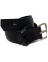 Cintura M.A+ nera con risvolto e croci traforate acquista online ED2E GR 3.0 BLACK