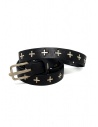 Cintura M.A+ nera con croci in argento EQ2C GR 3.0 BLACK prezzo