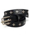 Cintura M.A+ nera con croci in argento acquista online EQ2C GR 3.0 BLACK