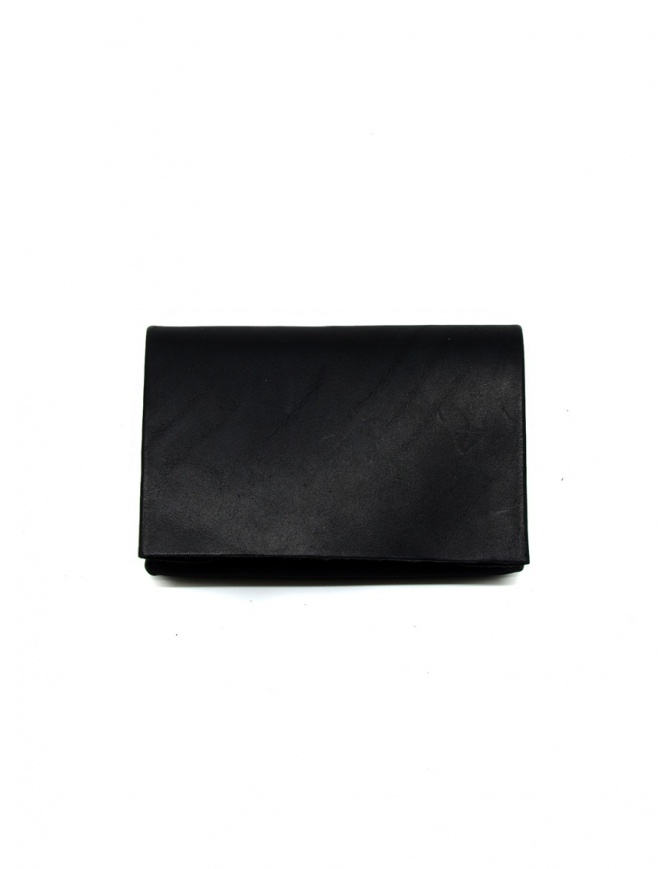 M.A+ black small black leather wallet W7 VA1.0 BLACK wallets online shopping