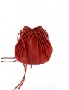 M.A+ shell handbag in red leather with laces B703 B703 MAVA 1.0 HIGH RISK RED price